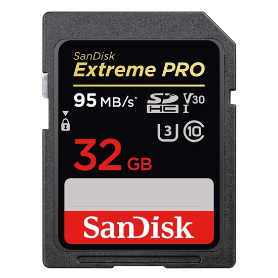 Sandisk Extreme PRO® SDHC & SDXC UHS-I 32GB Card (SDSDXXG-032G-GN4IN) (SANSDSDXXG-032G-GN4IN)-SANSDSDXXG-032G-GN4IN