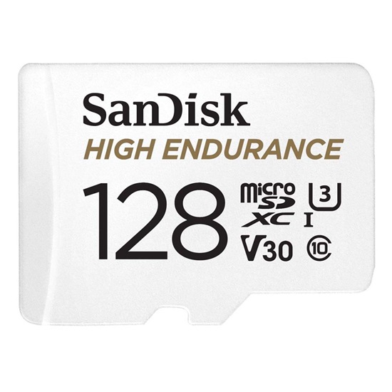 SanDisk® High Endurance microSD 128GB Card (SDSQQNR-128G-GN6IA) (SANSDSQQNR-128G-GN6IA)-SANSDSQQNR-128G-GN6IA