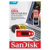 SanDisk Ultra USB 3.0 Flash Drive 64GB Red (SDCZ48-064G-U46R) (SANSDCZ48-064G-U46R)-SANSDCZ48-064G-U46R