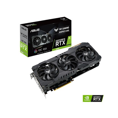 ASUS GeForce RTX 3060 TUF Gaming OC 12GB GDDR6 V2  (90YV0GC0-M0NA10) (ASU90YV0GC0-M0NA10)-ASU90YV0GC0-M0NA10