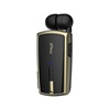 Ακουστικό Bluetooth iPro RH120 Retractable Μαύρο-Χρυσο (RH120BGO) (IPRORH120BGO)-IPRORH120BGO