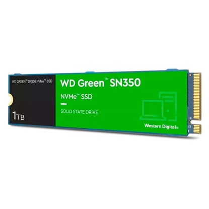 Western Digital Green SN350 NVMe 1TB QLC SSD (WDS100T3G0C)-WDS100T3G0C
