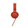 Sony On-Ear Headphones Extra Bass Red (MDRXB550APR.CE7) (SNYMDRXB550APR.CE7)-SNYMDRXB550APR.CE7