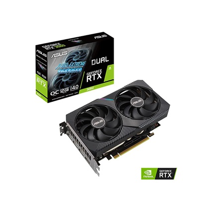 VGA ASUS GeForce RTX 3060 GAMING OC V2 12GB GDDR6 (90YV0GB2-M0NA10)-ASU90YV0GB2-M0NA10