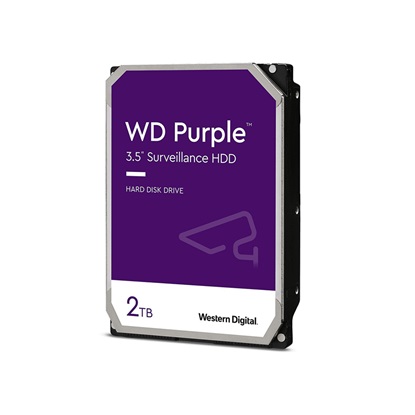 WD Purple, 3.5'', 2TB, SATA/600, 256MB cache (WD22PURZ) (WESWD22PURZ)-WD22PURZ