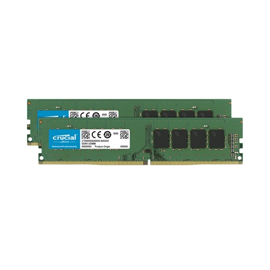 Crucial RAM 16GB Kit (2 x 8GB) DDR4-3200 UDIMM  (CT2K8G4DFRA32A) (CRUCT2K8G4DFRA32A)-CRUCT2K8G4DFRA32A