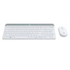 Logitech MK470 Slim Wireless Combo White,US International (Qwerty) (920-009205) (LOGMK470WH)-LOGMK470WH