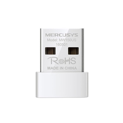 Mercusys N150 Wireless Nano USB Adapter (MW150US) (MERMW150US)-MERMW150US