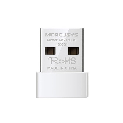 Mercusys N150 Wireless Nano USB Adapter (MW150US) (MERMW150US)-MERMW150US