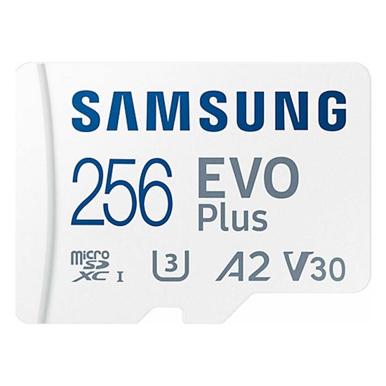 Samsung Evo Plus microSD Card (2021) 256GB (MB-MC256KA/EU) (SAMMB-MC256KA/EU)-SAMMB-MC256KA/EU