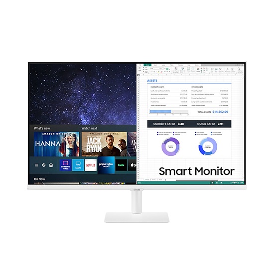 SAMSUNG LS32AM501NUXEN Smart Monitor 32'' with Speakers & Remote (SAMLS32AM501NUXEN)-SAMLS32AM501NUXEN