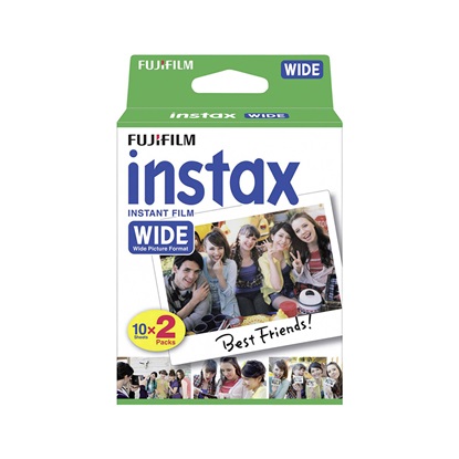 Fujifilm Instax Wide Film 2x10 sheets (16385995) (16385995)-FJM16385995
