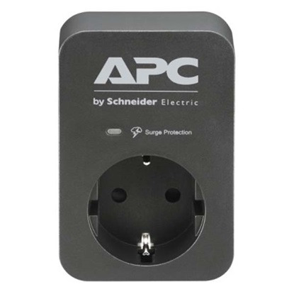 APC Essential SurgeArrest Πρίζα Ασφαλείας 1 Θέσης Black (PME1WB-GR) (APCPME1WB-GR)-APCPME1WB-GR