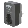 APC Essential SurgeArrest Πρίζα Ασφαλείας 1 Θέσης Black (PME1WB-GR) (APCPME1WB-GR)-APCPME1WB-GR