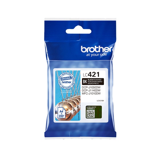 Brother Μελάνι Inkjet LC-421 Black (LC421BK) (BRO-LC-421BK)-BRO-LC-421BK