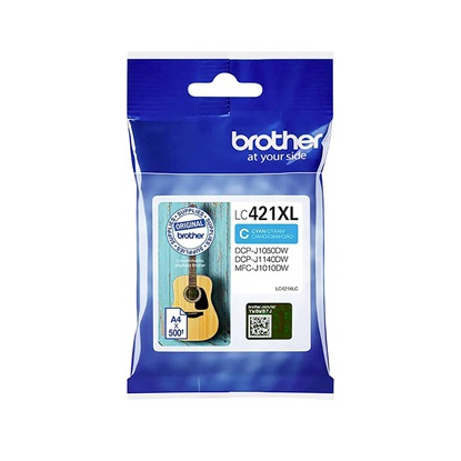 Brother Μελάνι Inkjet LC-421C XL Cyan (LC421XLC) (BRO-LC-421XLC)-BRO-LC-421XLC