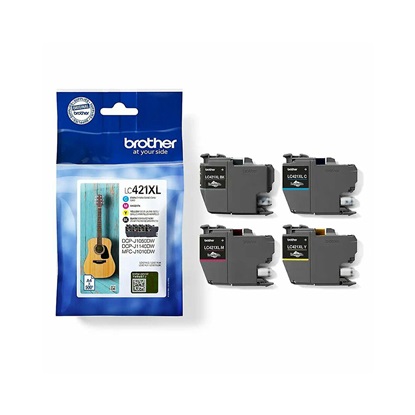 Brother Μελάνι Inkjet LC-421XLVAL Multipack(LC421XLVAL) (BRO-LC-421XLVAL)-BRO-LC-421XLVAL