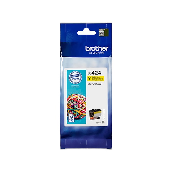 Brother Μελάνι Inkjet LC424Y Yellow (LC424Y) (BRO-LC-424Y)-BRO-LC-424Y