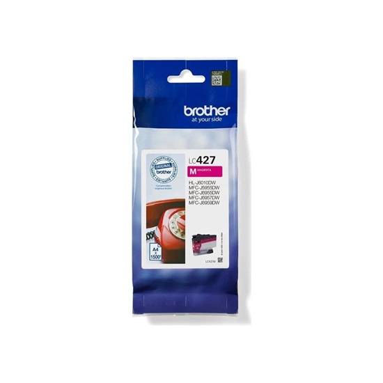 Brother Μελάνι Inkjet LC427M Magenta (LC427M) (BRO-LC-427M)-BRO-LC-427M