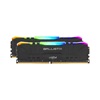 Crucial Ballistix RGB 32GB Kit (2 x 16GB) DDR4-3200 Desktop Gaming Memory (Black) (BL2K16G32C16U4BL) (CRUBL2K16G32C16U4BL)-CRUBL2K16G32C16U4BL