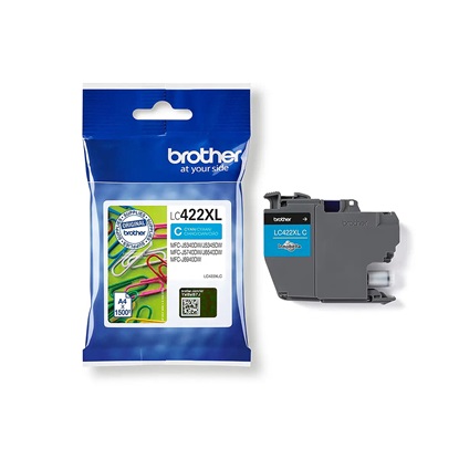 Brother Μελάνι Inkjet LC Cyan Cartridge (LC422XLC) (BROLC422XLC)-BROLC422XLC