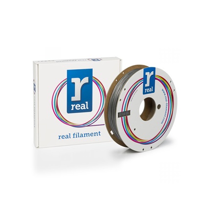 REAL PLA Sparkle 3D Printer Filament - Sparkle Silver Lining - spool of 0.5Kg - 1.75mm (REFPLASPRKSILVER500MM175)-REFPLASPRKSILVER500MM175