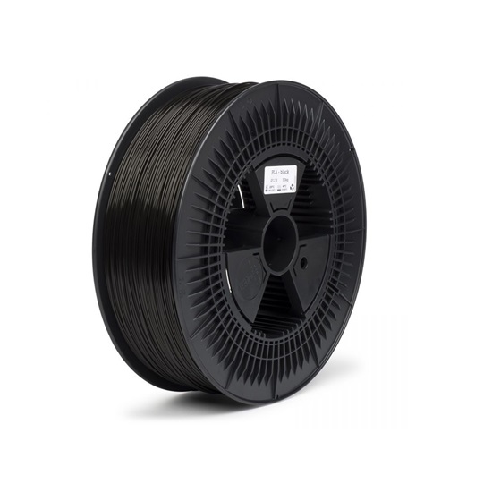 REAL PLA 3D Printer Filament - Black- spool of 5Kg - 2.85mm (REFPLABLACK5000MM3)-REFPLABLACK5000MM3