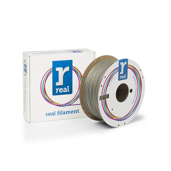 REAL PLA Matte 3D Printer Filament - Khaki Gray - spool of 1Kg - 1.75mm (REFPLAMATTEQUARRY1000MM175)-REFPLAMATTEQUARRY1000MM175