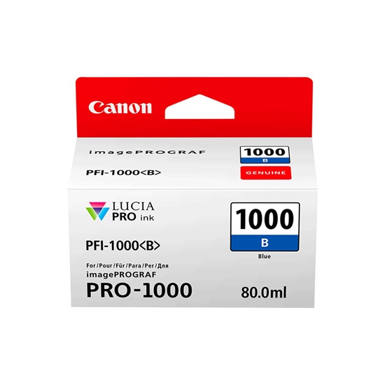 Canon Μελάνι Inkjet PFI1000B Blue (0555C001) (CANPFI-1000B)-CANPFI-1000B
