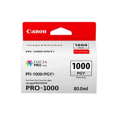 Canon Μελάνι Inkjet PFI1000PGY Photo Grey (0553C001) (CANPFI-1000PGY)-CANPFI-1000PGY