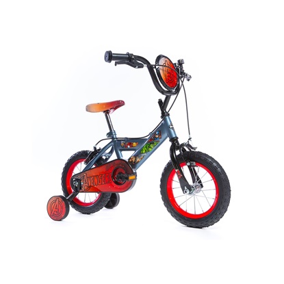 Huffy Avengers Disney Grey,Red Kids Bike 12'' (22381W) (HUF22381W)-HUF22381W