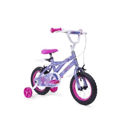 Huffy So Sweet Kids Balance Purple Bike 12" (22250W) (HUF22250W)-HUF22250W