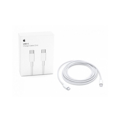 Apple Regular USB 3.1 Cable USB-C male - USB-C male Λευκό 2m (MLL82ZM/A) (APPMLL82ZM/A)-APPMLL82ZM/A