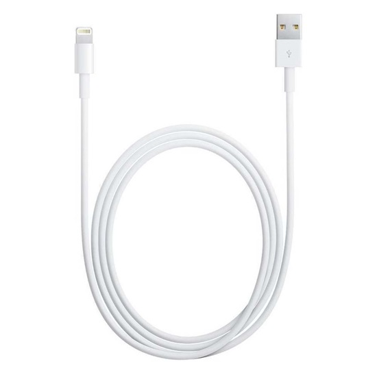 Apple Charge Cable USB to Lightning Λευκό 2m (MD819ZM/A) (APPMD819ZM/A)-APPMD819ZM/A