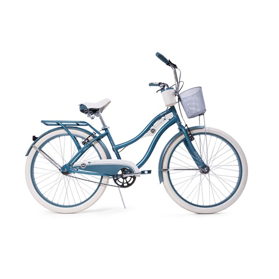 Huffy Duluxe Adult Comfort & Cruiser Matte Emerald Bike (26650W) (HUF26650W)-HUF26650W