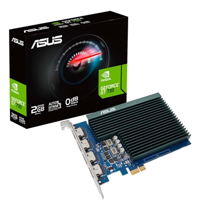 VGA ASUS GeForce GT 730 2GB GDDR5 with 4 HDMI(90YV0H20-M0NA00) (ASU90YV0H20-M0NA00)-ASU90YV0H20-M0NA00