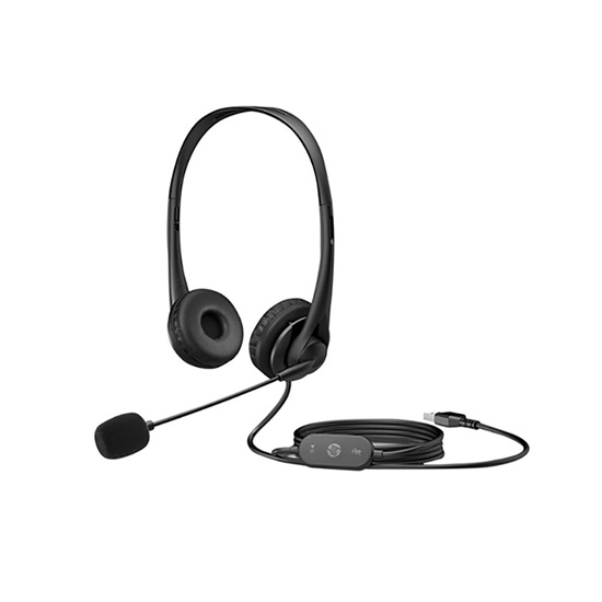 HP Wired USB G2 STHS Stereo Headset (428H5AA) (HP428H5AA)-HP428H5AA