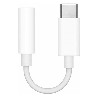 Apple Adapter USB-C to 3.5mm headphone (MU7E2ZM/A) (APPMU7E2ZM/A)-APPMU7E2ZM/A