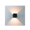 123LED Up and Down Amarilio Black Wall Lamp (6W) (LDR06278)-LDR06278