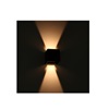 123LED Up and Down Amarilio Black Wall Lamp (6W) (LDR06280)-LDR06280