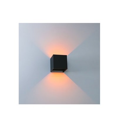 123LED Up and Down Amarilio Black Wall Lamp (6W) (LDR06280)-LDR06280