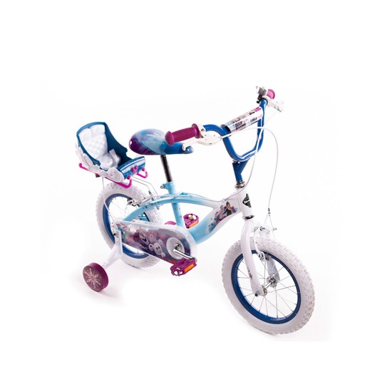 Huffy Girls Frozen Blue/White Bike (24971W) (HUF24971W)-HUF24971W