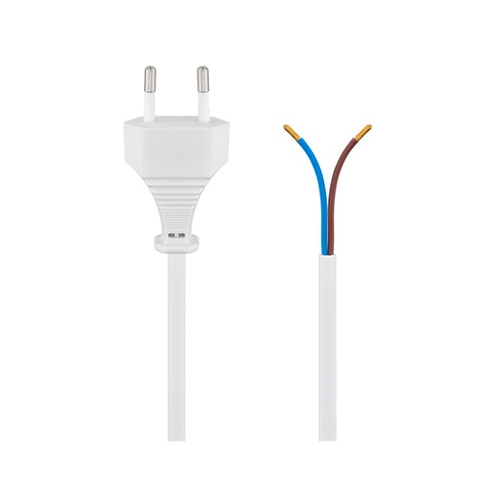 123LED Power Cable 2x0.75mm²  White (1.5 meter) (LDR03060)-LDR03060