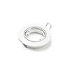 123LED GU10 Round White Fitting (LDR08000)-LDR08000