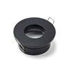 123LED GU10 Round Black Fitting (LDR08015)-LDR08015