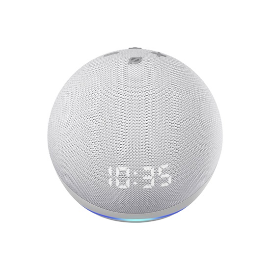 Amazon Echo Dot (4th gen.) White with Clock (B084J4KZ8J) (AMZB084J4KZ8J)-AMZB084J4KZ8J