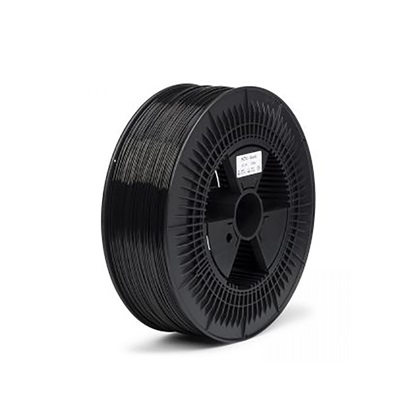 REAL PETG Recycled 3D Printer Filament - Black - spool of  5 Kg - 1.75mm (REFPETGRBLACK5000MM175)-REFPETGRBLACK5000MM175