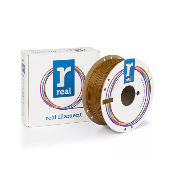 REAL PLA Recycled 3D Printer Filament - Orange - spool of 1Kg - 1.75mm (REFPLARORANGE1000MM175)-REFPLARORANGE1000MM175