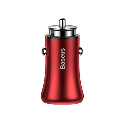 Baseus Car Charger Gentleman Red (CCALL-GB09) (BASCCALL-GB09)-BASCCALL-GB09