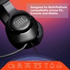 JBL Quantum 100 Wired On-Ear Gaming Headphones With Mic Black (QUABLK) (JBLQUABLK)-JBLQUABLK
